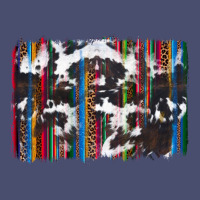 Cowhide, Leopard Serape Backgraund Vintage Tee | Teevron
