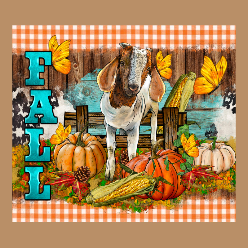 Fall With Baby Goat Vintage Hoodie by LillyAllenDesigns | Teevron