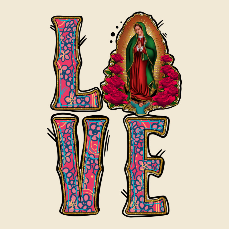 Love Lady Of Guadalupe Ladies Tee by Jasminsmagicworld | Teevron