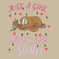 Just A Girl Who Lowes Sloths Long Sleeve Tee | Teevron