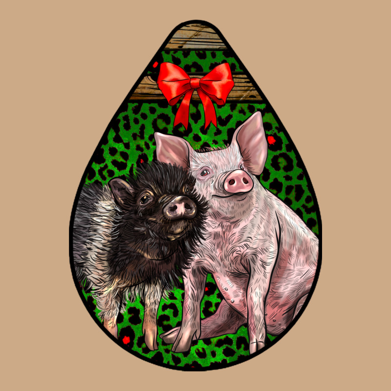 Christmas Pig Vintage Hoodie by LillyAllenDesigns | Teevron