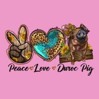 Peace Love Duroc Pig Urban Hoodie | Teevron