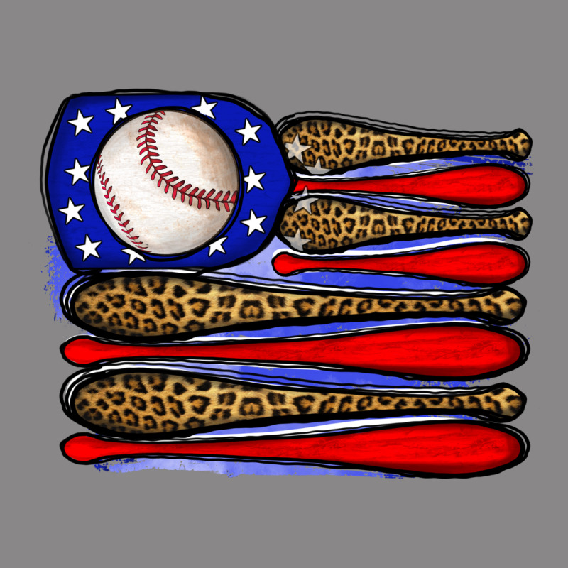 Leopard Baseball Flag3 Vintage Tee by JahusDesignShop | Teevron