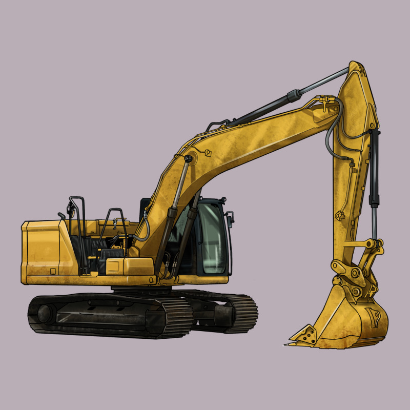 Excavator Vintage Tee by LillyAllenDesigns | Teevron