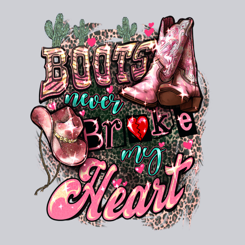 Boots Never Broke My Heart Heavyweight Sweatshirt by HowdyJamesFarm | Teevron