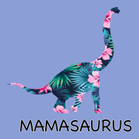 Mamasaurus Dinosaur Long Sleeve Tee | Teevron