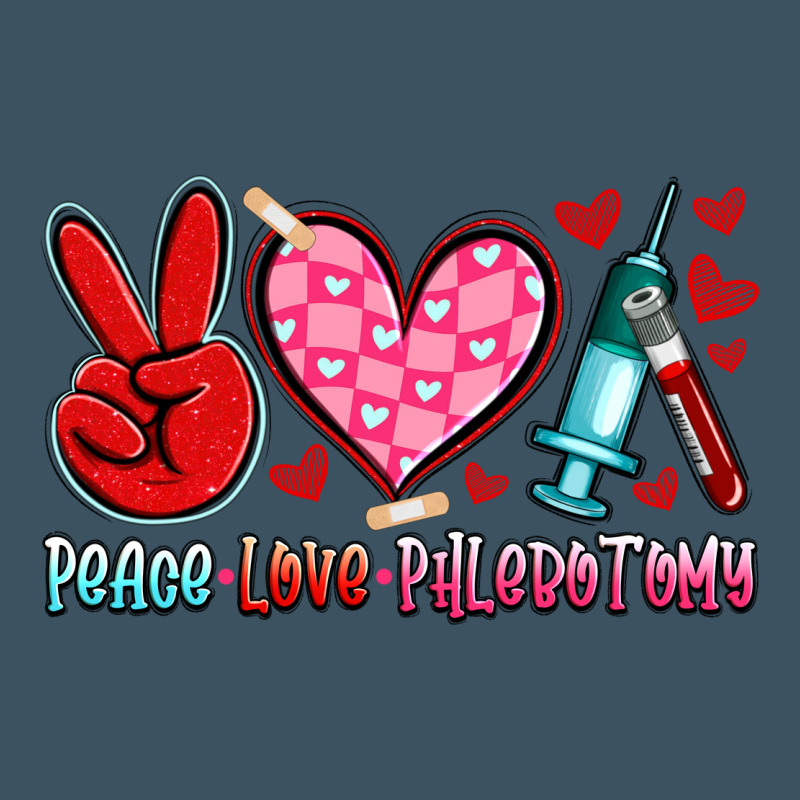 Peace Love Phlebotomy Urban Heavy Tee by Artiststas | Teevron