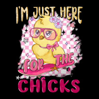 I'm Just Here For The Chicks Heavy Core Tee | Teevron