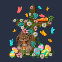Western Rabbit With Cross Easter Day Heavyweight Sweatshirt | Teevron