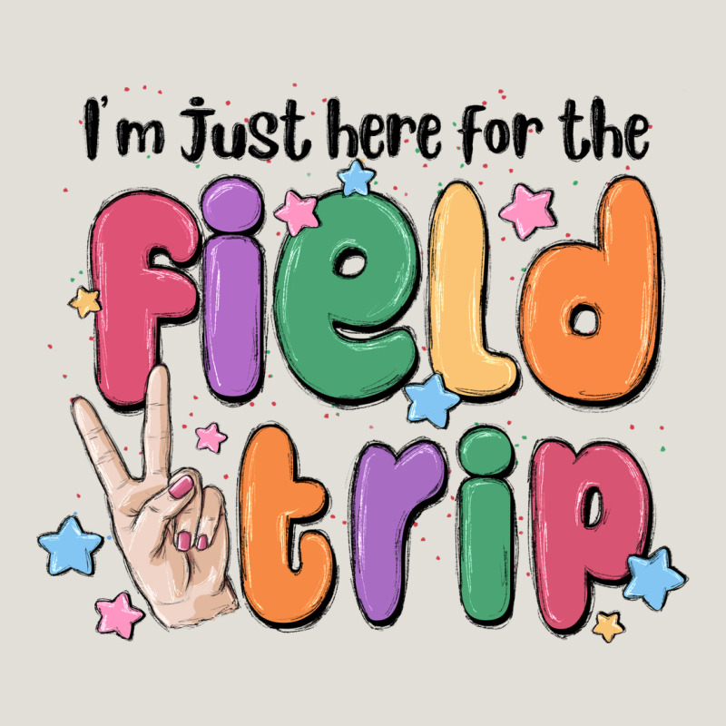 I'm Just Here For The Field Trip Heavy Core Tee by MaliasSmallBusiness | Teevron