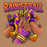 Basketball Life Afro Girl Sneakers Long Sleeve Tee | Teevron