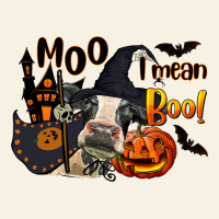 Moo I Mean Boo Holstein Cow Vintage Tee | Teevron