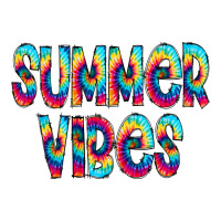 summer vibes tie dye doodle | Teevron