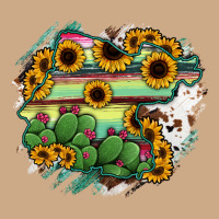 Guanajuato Sunflower Serape Map Vintage Hoodie | Teevron