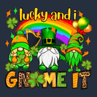 St. Patrick's Lucky And I Gnome It Zipper Hoodie | Teevron