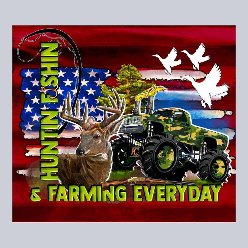 Hunting Fishing & Farming Everyday Heavyweight Sweatshirt by TumblerDesignByShophia | Teevron
