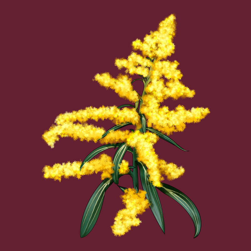 Botanical Goldenrod Classic Tee by LillyAllenDesigns | Teevron