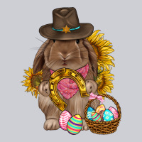 Western Rabbit With Sunflowers Easter Day Heavyweight Sweatshirt | Teevron