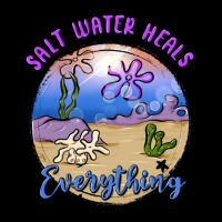 Salt Water Heals Everything Heavy Core Tee | Teevron