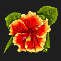 Hawaiian Hibiscus Flower Classic Tee | Teevron