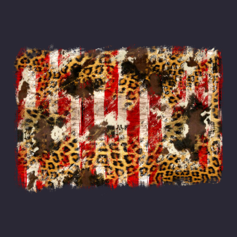 America, Cowhide, Leopard Backgraund Vintage Tee by JahusDesignShop | Teevron