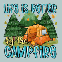 Life Is Better By The Camp Fire Heavy Core Tee | Teevron
