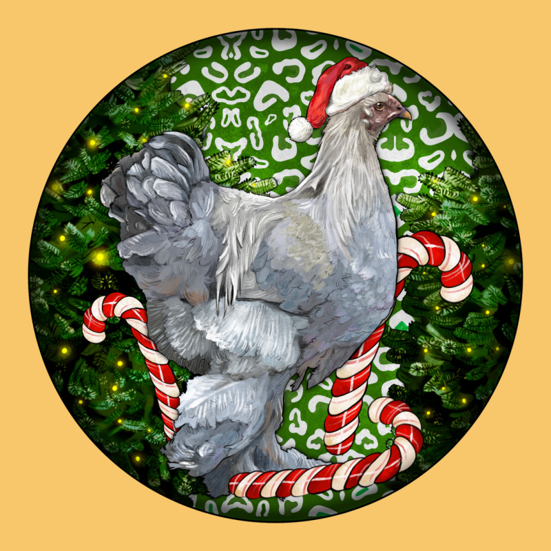 Brahma Chicken Christmas Vintage Hoodie by LillyAllenDesigns | Teevron