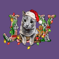 Russian Blue Cat Joy Vintage Hoodie | Teevron