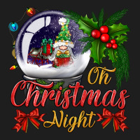 Oh Christmas Night Snow Globe Heavyweight Hoodie | Teevron