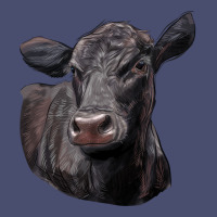Black Angus Cow Illustrations Vintage Tee | Teevron
