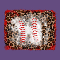 Baseball Leopard Background Vintage Hoodie | Teevron