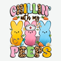 Chillin' With My Peeps Nurse Urban Heavy Tee | Teevron