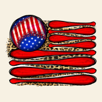 Leopard Baseball Flag5 Vintage Tee | Teevron