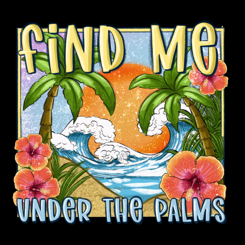 Find Me Under The Palms Heavy Core Tee by MaliasSmallBusiness | Teevron