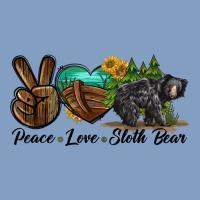 Peace Love Sloth Bear Urban Hoodie | Teevron