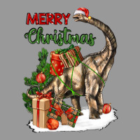 Merry Christmas Brachiosaurus Vintage Hoodie | Teevron