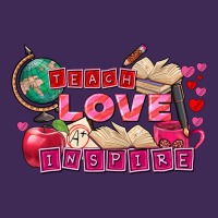 Valentine's Day Teach Love Inspire Premium Hoodie | Teevron