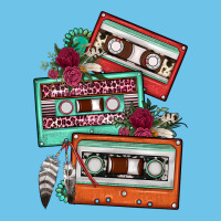 Cassette Floral Gemstone Premium Sweatshirt | Teevron