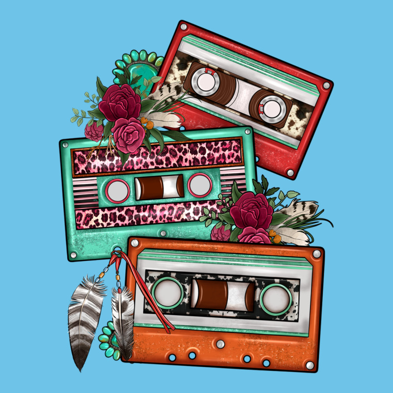 Cassette Floral Gemstone Premium Sweatshirt by FaDigitalArtStudio | Teevron