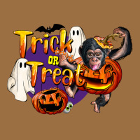 Trick Or Treat Chimpanzee Vintage Tee | Teevron