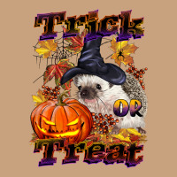 Halloween Hedgehog Trick Or Treat Vintage Tee | Teevron