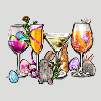 Easter Wine Glasses Zipper Hoodie | Teevron