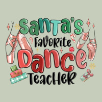 Santa's Favorite Dance Teacher Ladies Tee | Teevron