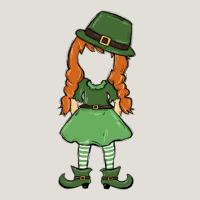 Leprechaun Girl Faceless Heavy Core Tee | Teevron
