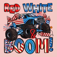 Red White And Boom 4th Of July Urban Heavy Tee | Teevron