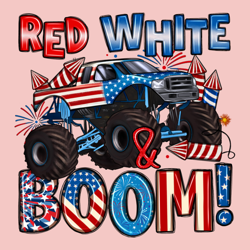 Red White And Boom 4th Of July Urban Heavy Tee by Artiststas | Teevron