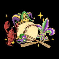 Mardi Gras Baseball Ladies Tee | Teevron