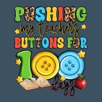 Pushing My Teacher's Buttons For 100 Days Urban Heavy Tee | Teevron