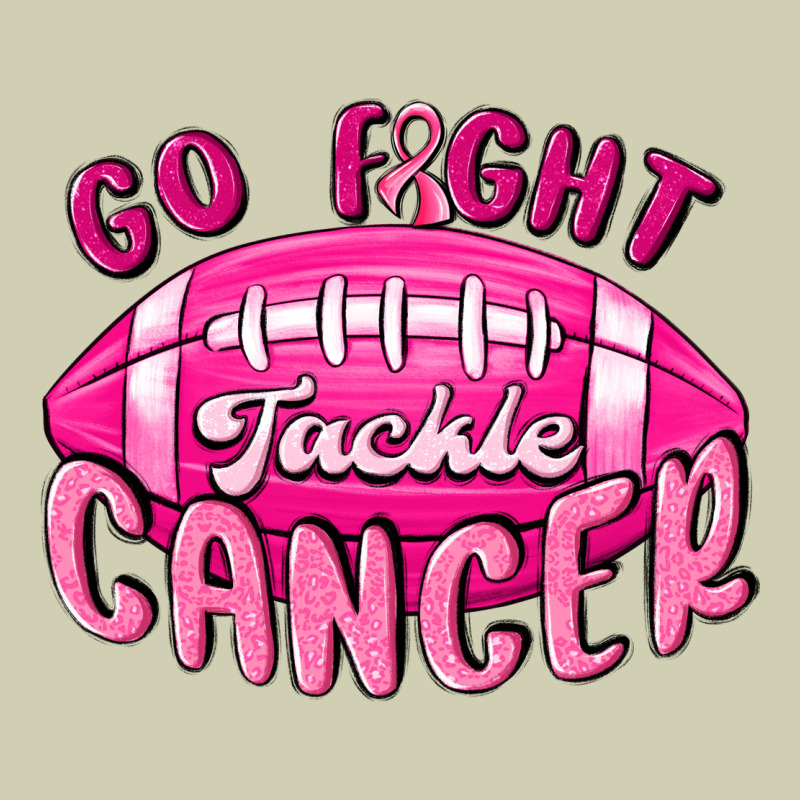 Go Fight Tackle Cancer Heavy Core Tee by MaliasSmallBusiness | Teevron