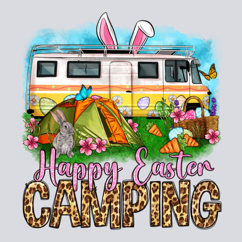 Happy Easter Camping Zipper Hoodie by OliviaCreatesArt | Teevron